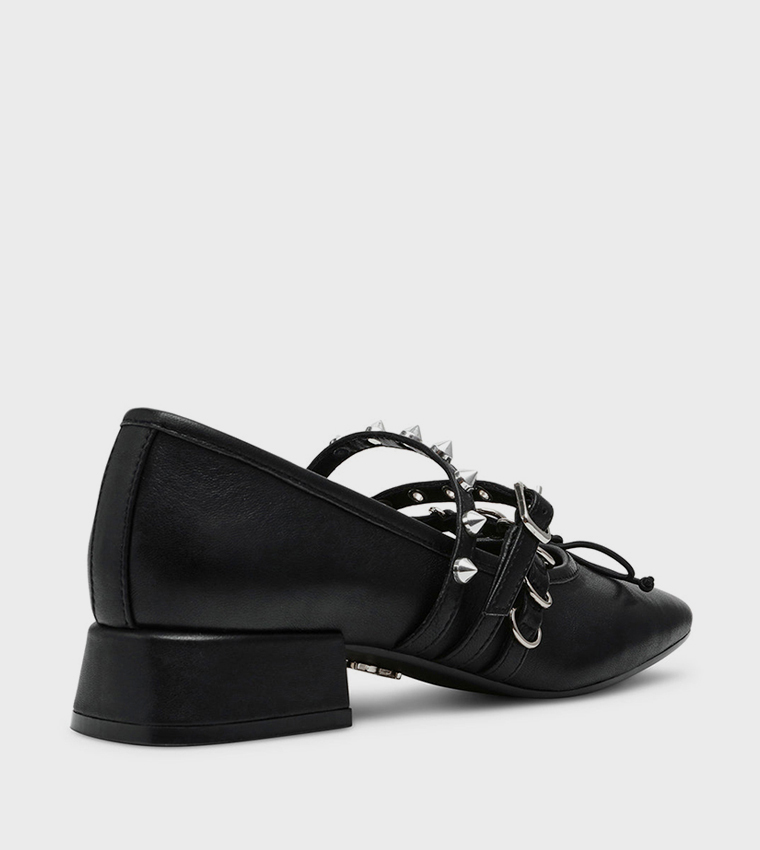 PREPPY Mary Jane Block Heel Pumps