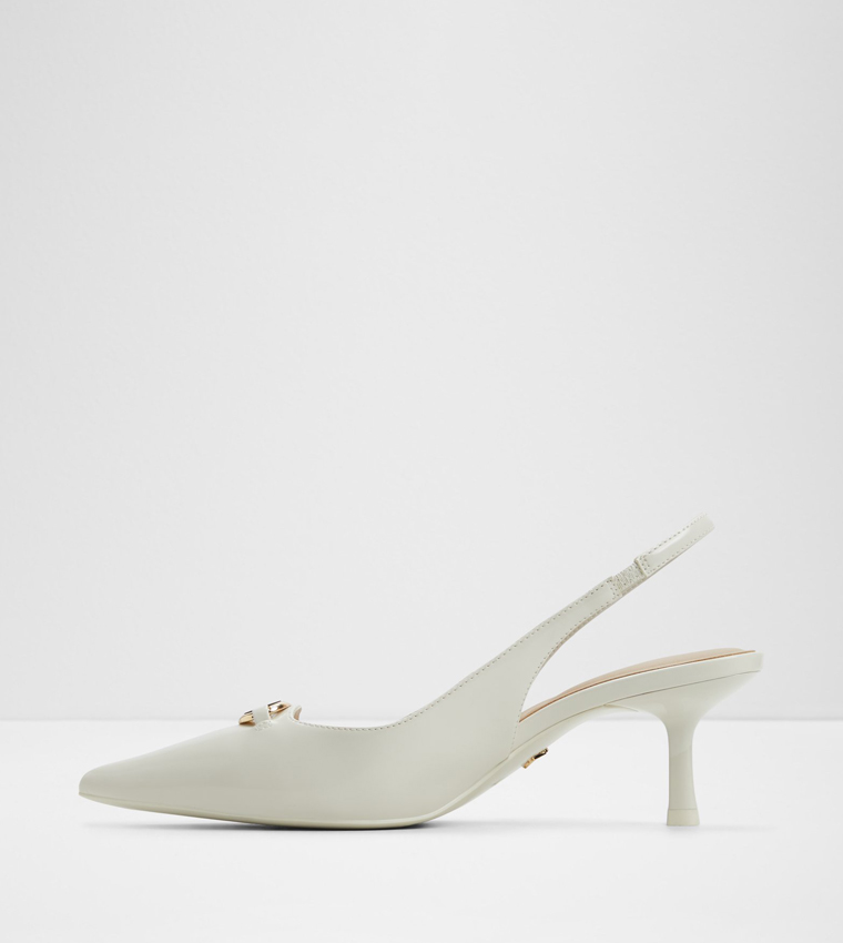 PRESLIE Glossy Slingback Pumps