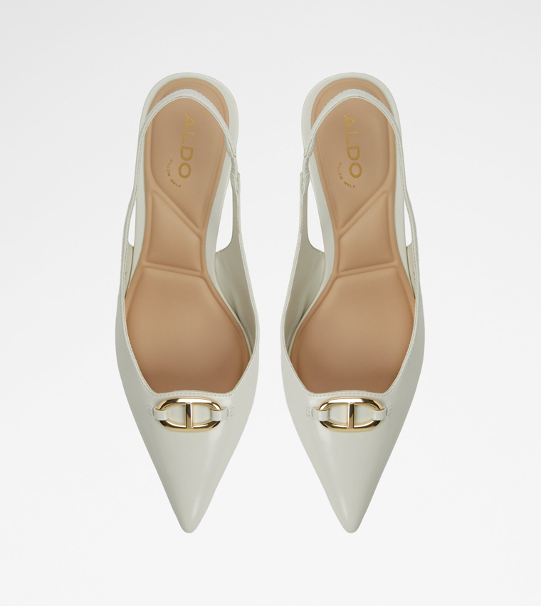 PRESLIE Glossy Slingback Pumps
