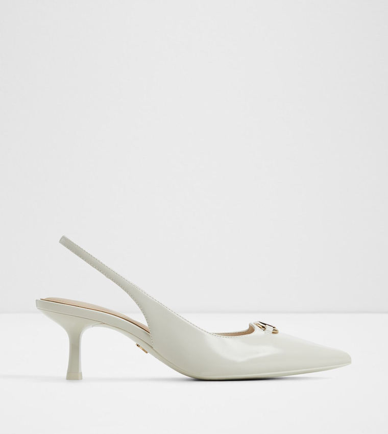 PRESLIE Glossy Slingback Pumps