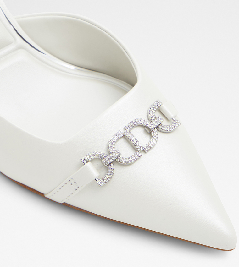 PRIMAVERA Embellished Heeled Mules