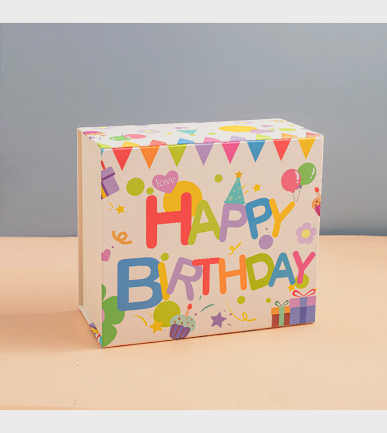 Happy Birthday Day Gift Box-Large 34 x 27 x 14 cm