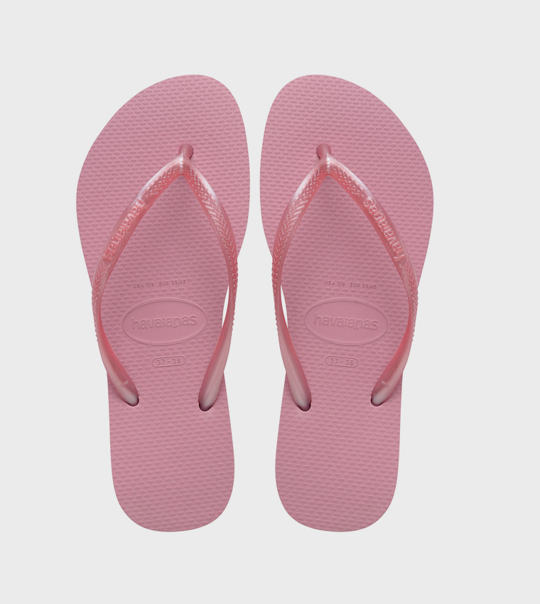 Slim Thong-Strap Flip-Flops