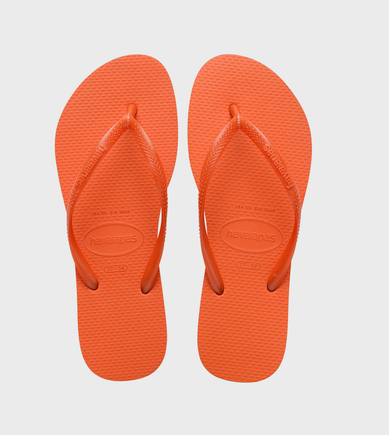 Slim Thong-Strap Flip-Flops