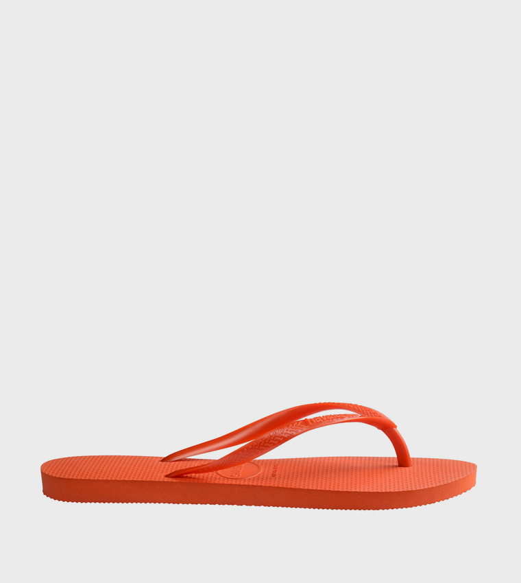 Slim Thong-Strap Flip-Flops