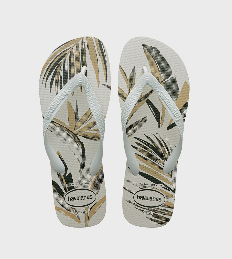 Top Aloha Printed Flip-Flops
