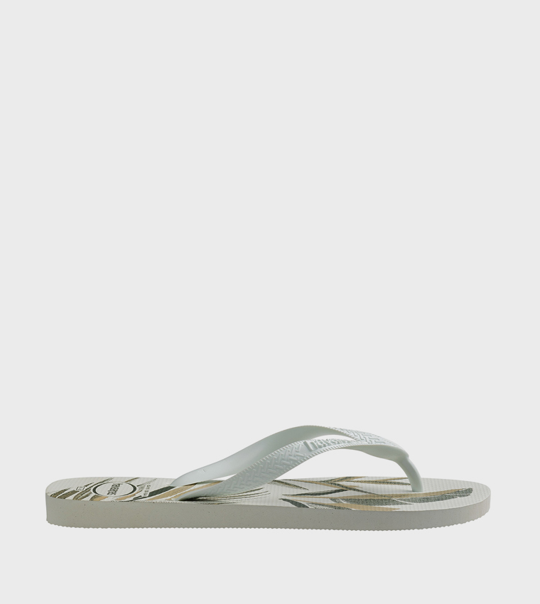 Top Aloha Printed Flip-Flops