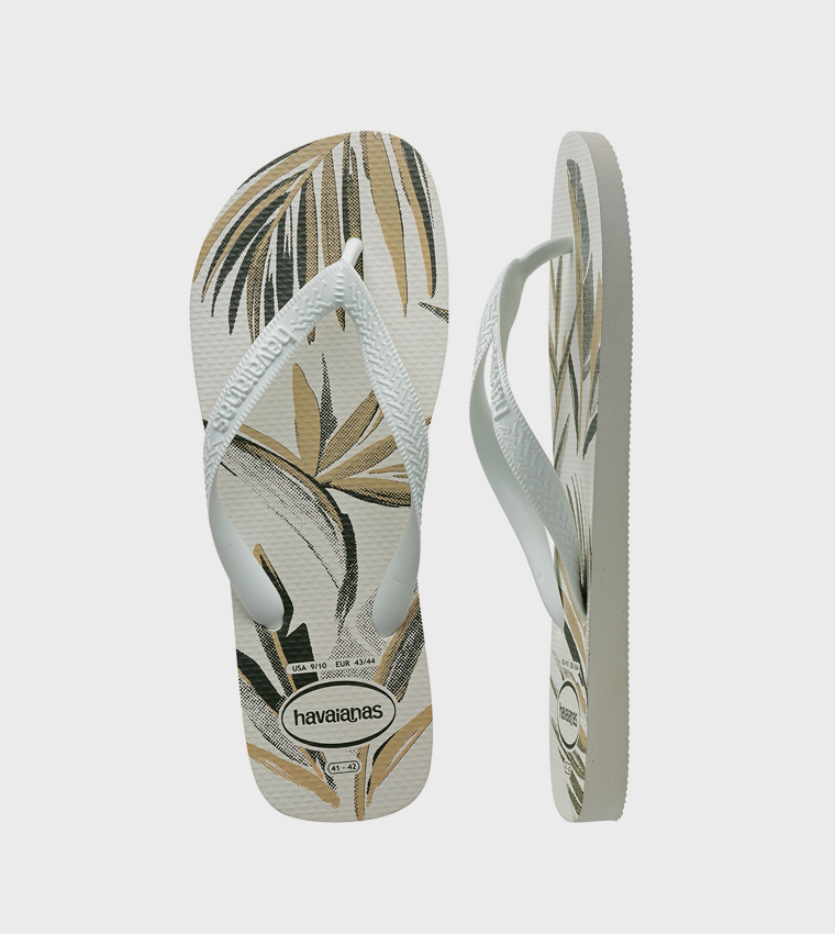 Top Aloha Printed Flip-Flops