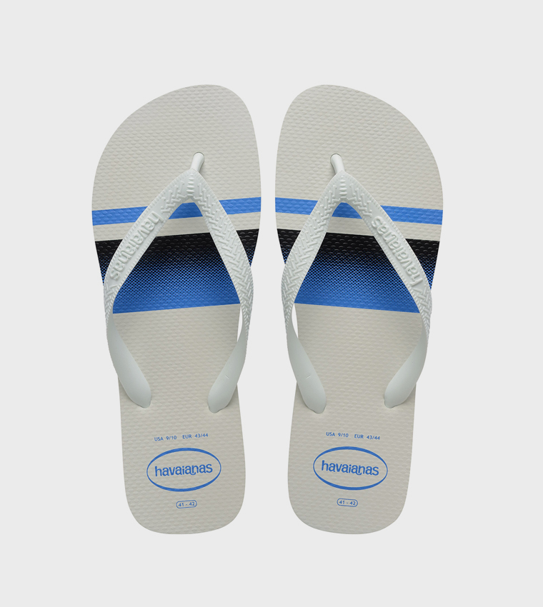 Top Logo Printed Flip-Flops