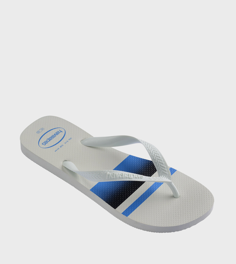 Top Logo Printed Flip-Flops