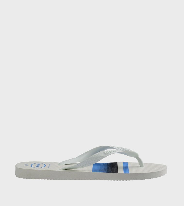 Top Logo Printed Flip-Flops