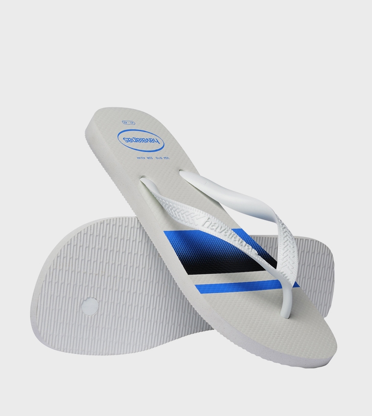 Top Logo Printed Flip-Flops