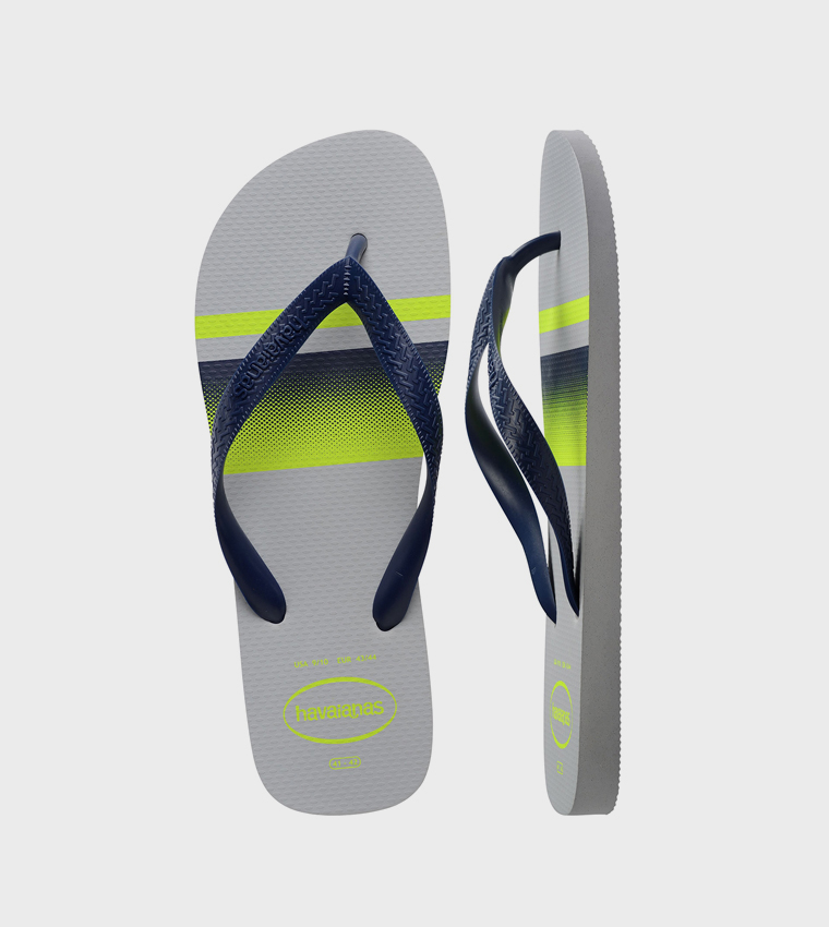 Top Logo Printed Flip-Flops