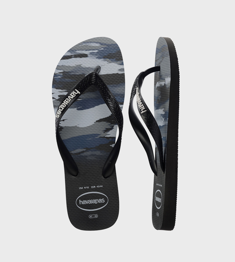 Top Camu Printed Flip-Flops