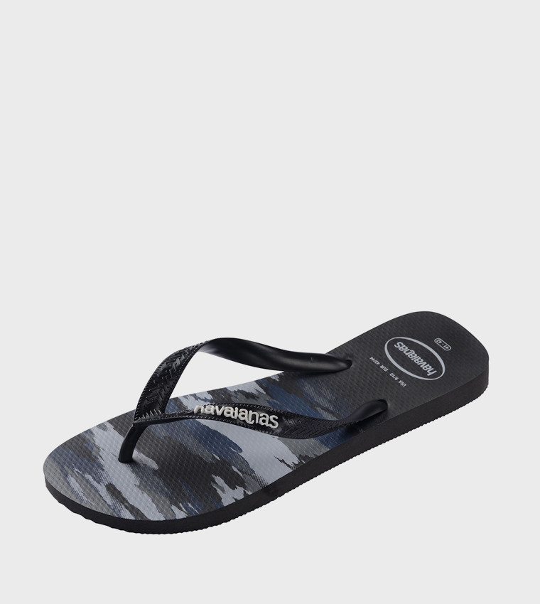 Top Camu Printed Flip-Flops