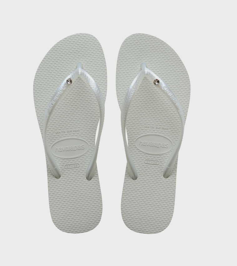 Slim Crystal SW II Flip-Flops