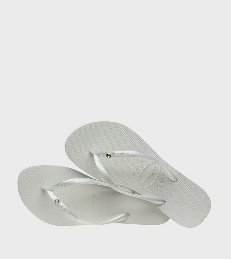 Slim Crystal SW II Flip-Flops