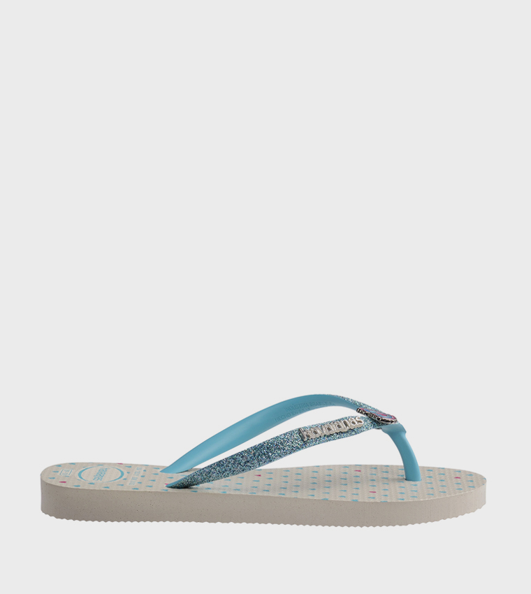 Slim Glitter Ii Printed Flip-Flops
