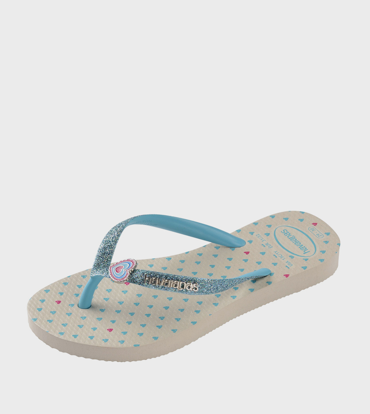 Slim Glitter Ii Printed Flip-Flops