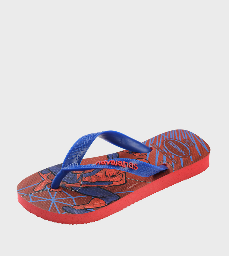 Top Marvel Ii Printed Flip-Flops