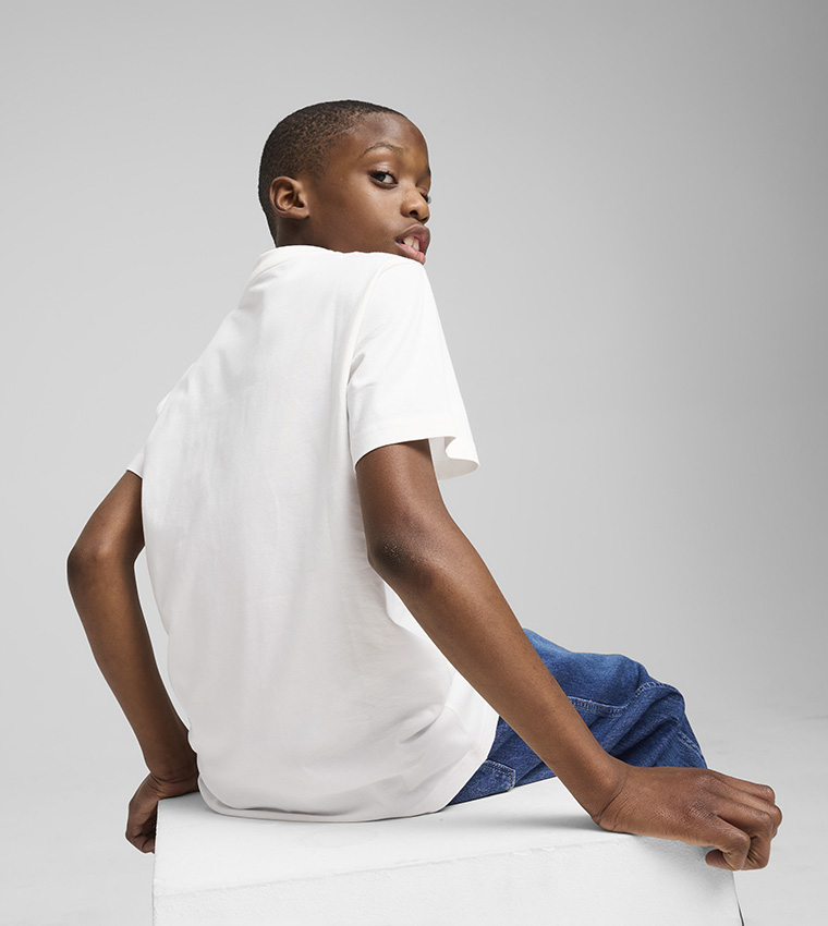 ESS Logo Printed Crew Neck T-Shirt