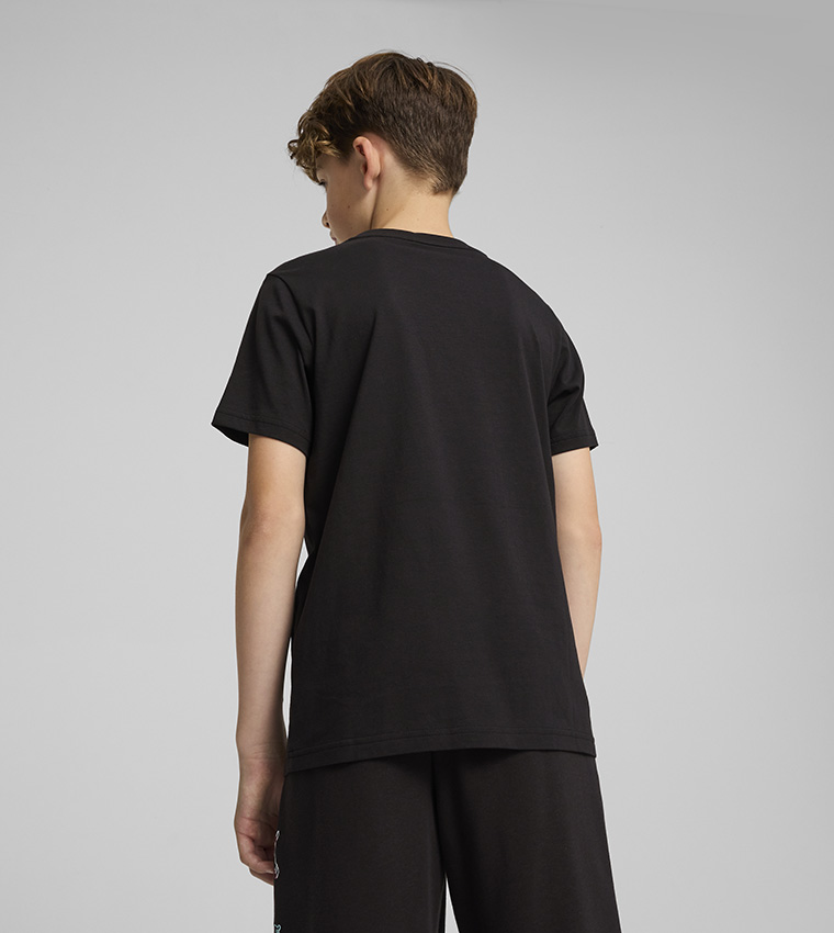 ESS Logo Printed Crew Neck T-Shirt