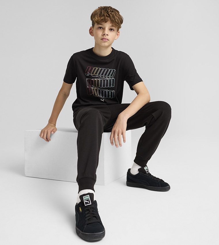 ESS Logo Printed Crew Neck T-Shirt