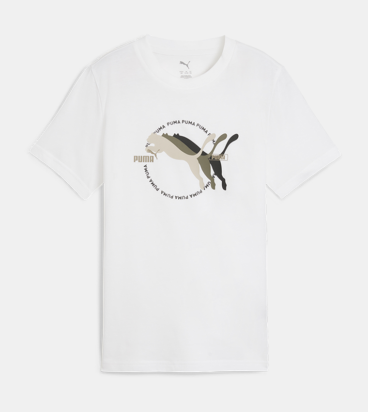 Logo Printed Crew Neck T-Shirt