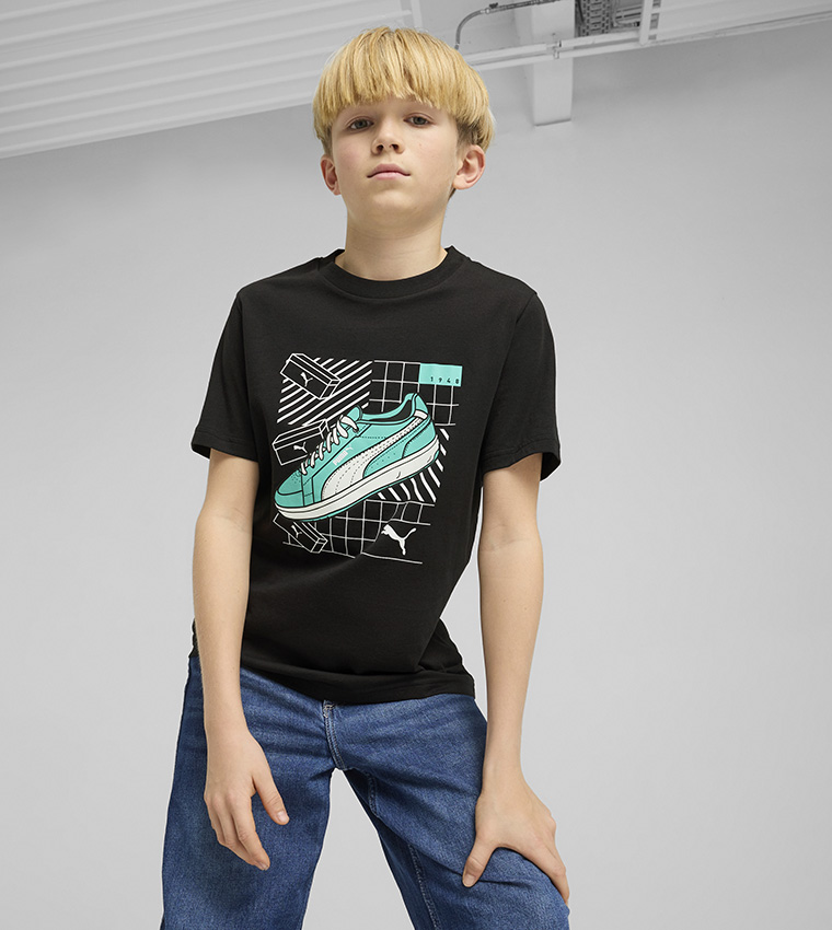 Graphic Printed Crew Neck T-Shirt