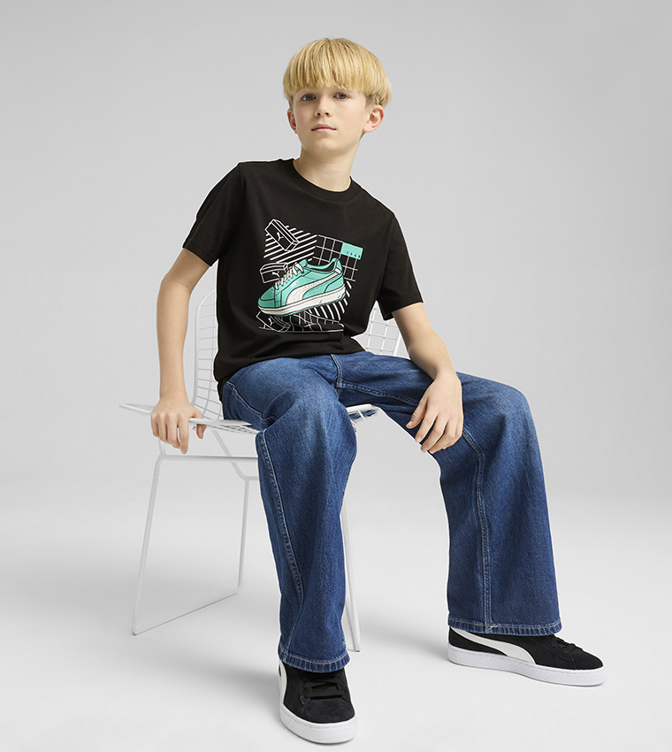 Graphic Printed Crew Neck T-Shirt