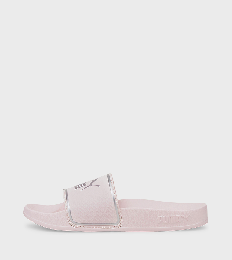 Buy Puma LEADCAT 2.0 PS Logo Detail Slides In Pink 6thStreet UAE