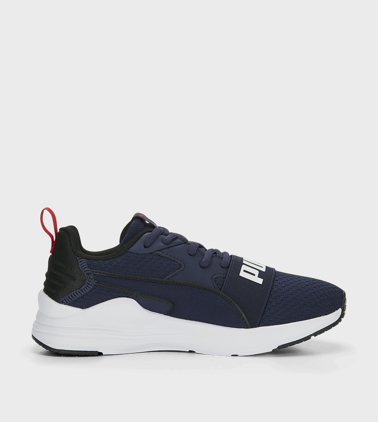 WIRED RUN PURE JR Lace-Up Running Shoes