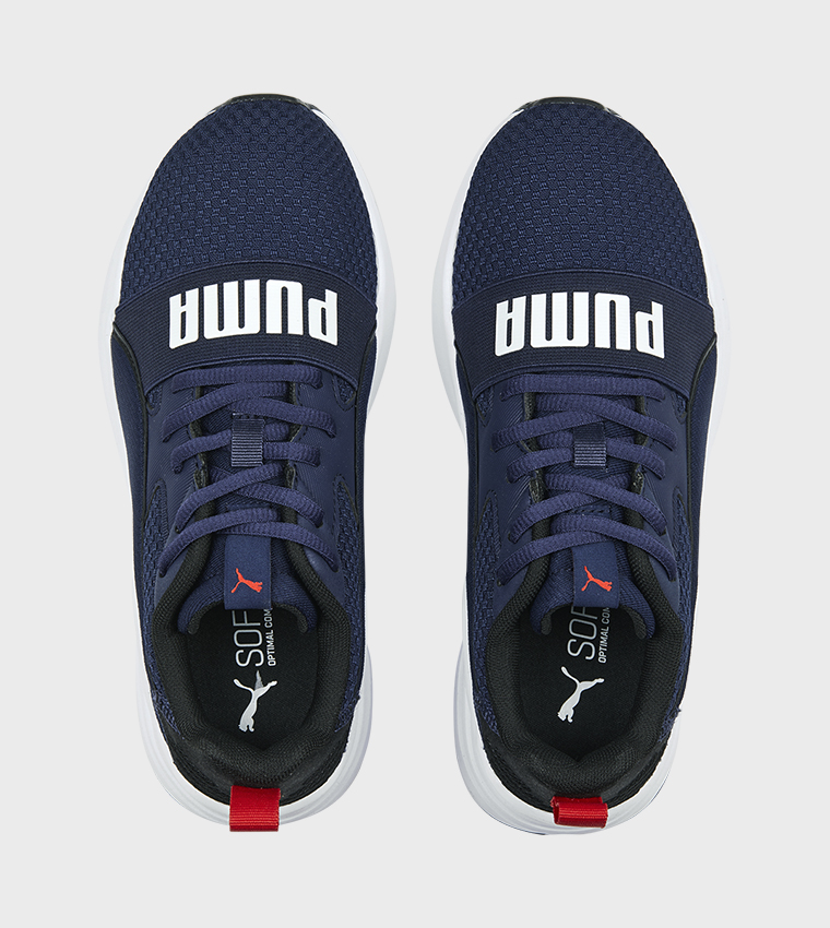 WIRED RUN PURE JR Lace-Up Running Shoes