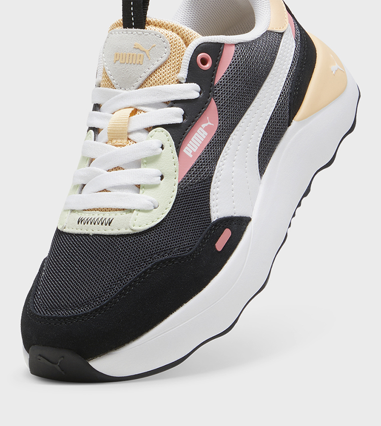 RUNTAMED PLATFORM JR Color Block Runner Sneakers