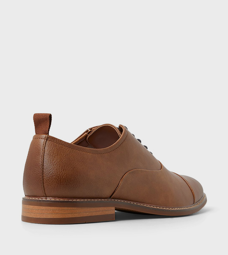 PURSWELL Lace-Up Formal Shoes