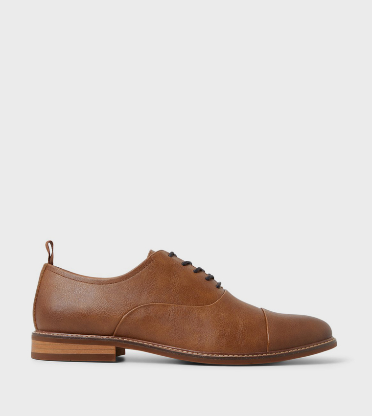 PURSWELL Lace-Up Formal Shoes