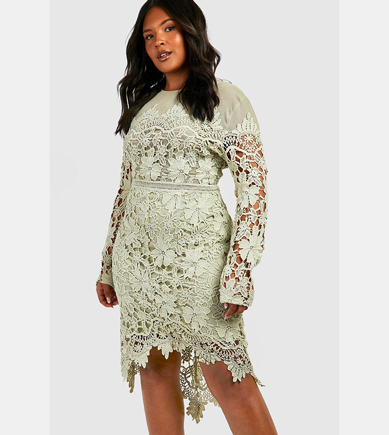 plus occasion embroidered floral midi dress Umgee Floral Abstract Print Collard Tiered Midi Dress In Rust Mix Plus 1XL