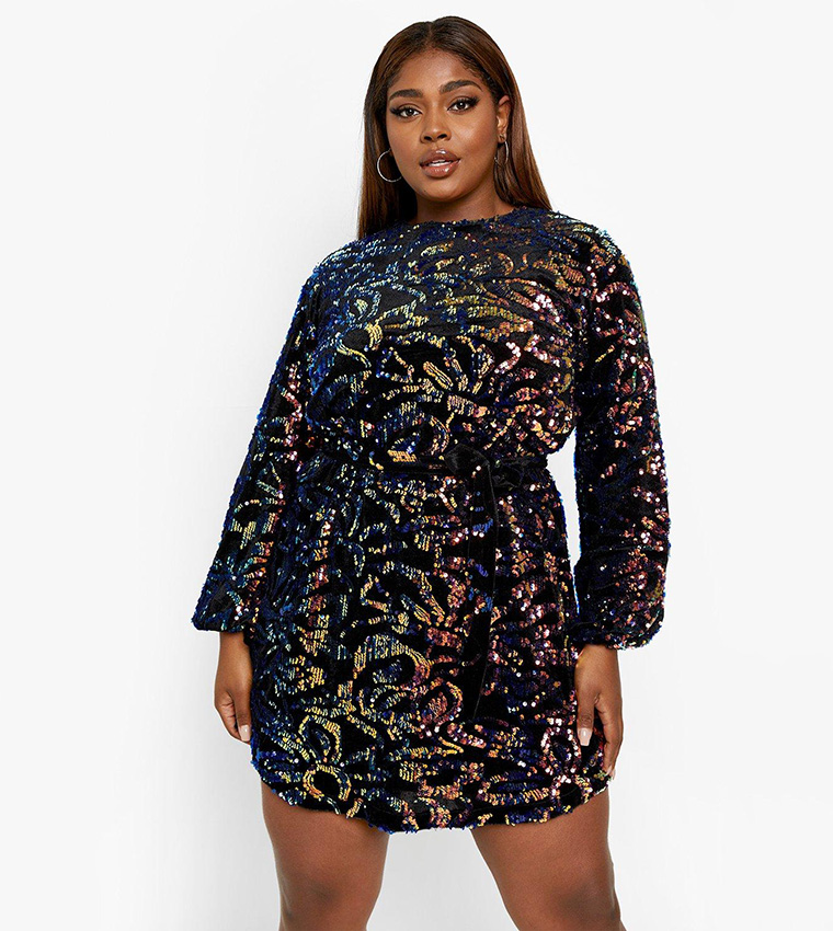 Boohoo animal deals print shift dress