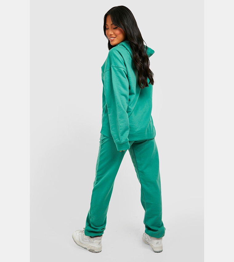 Buy Boohoo Long Sleeves Oversized Tracksuit In Green 6thStreet UAE