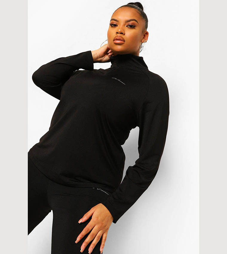 funnel neck activewear