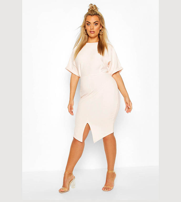 Boohoo wiggle fashion dress