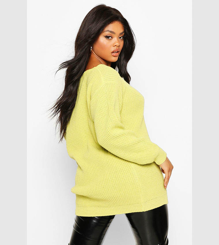 Longline yellow cardigan best sale