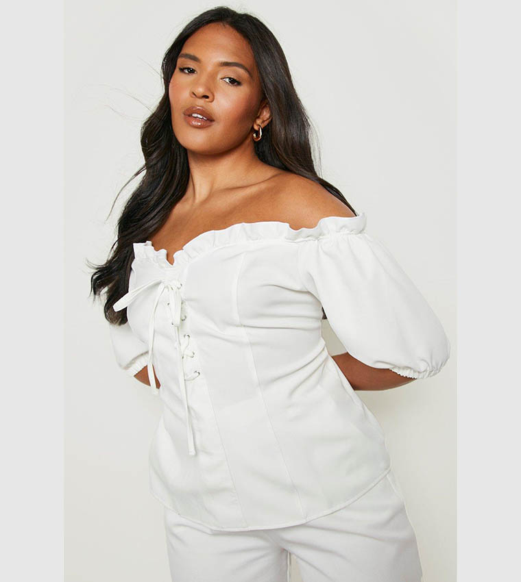 Sweetheart neckline off the shoulder top sale