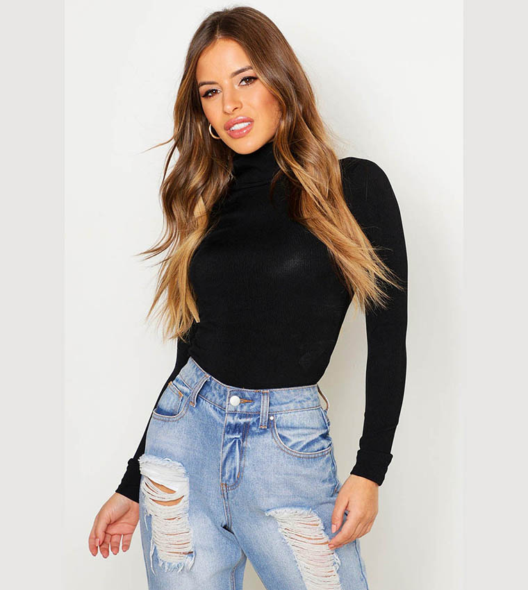 Boohoo clearance polo neck