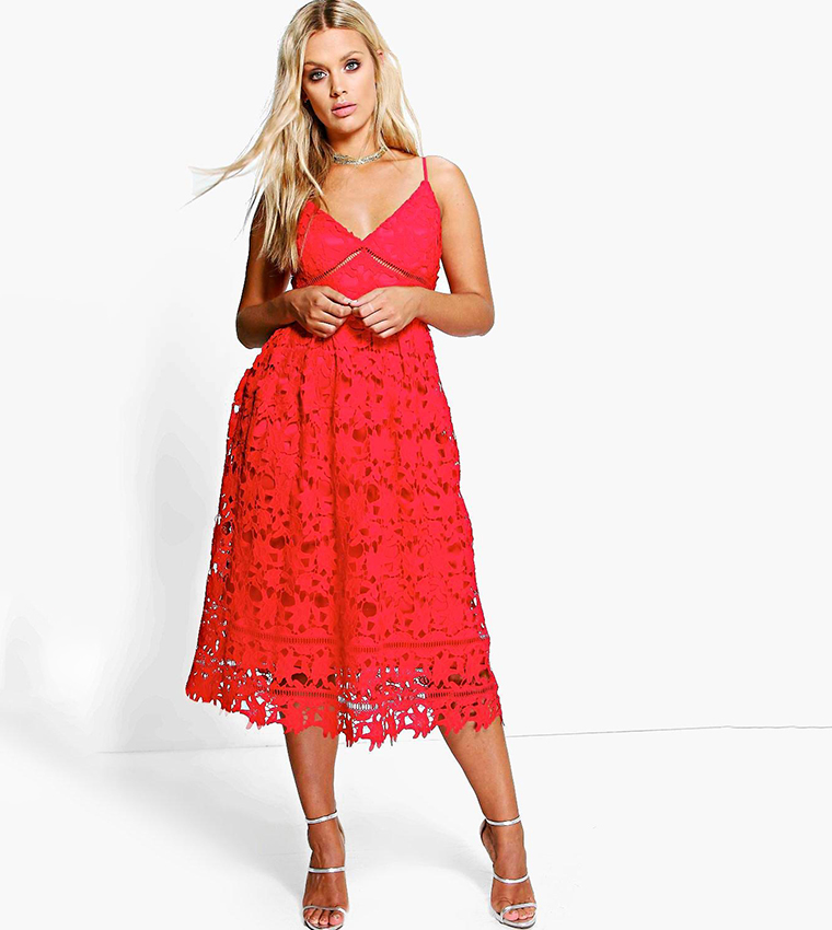 lace cutout bodycon dress in black Trendy for Night Out Events Lace-Up Cutout Bodycon Midi Dress White / S-M-L/2-2-2