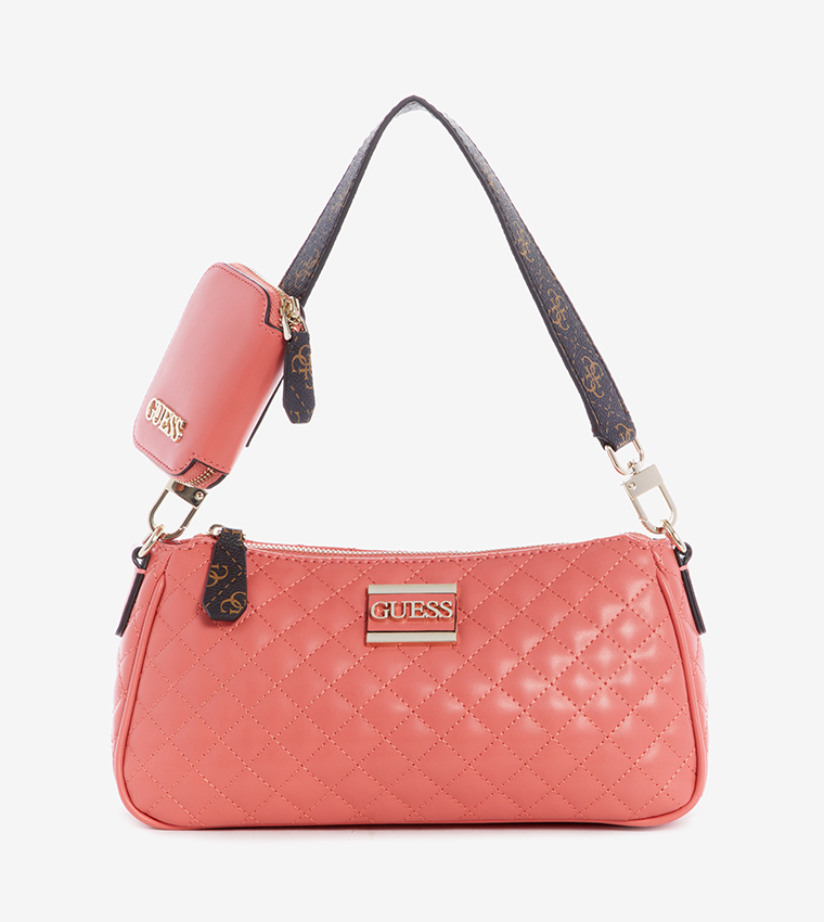 Buy Guess Kamryn Shoulder Bag Pink In Pink 6thStreet UAE