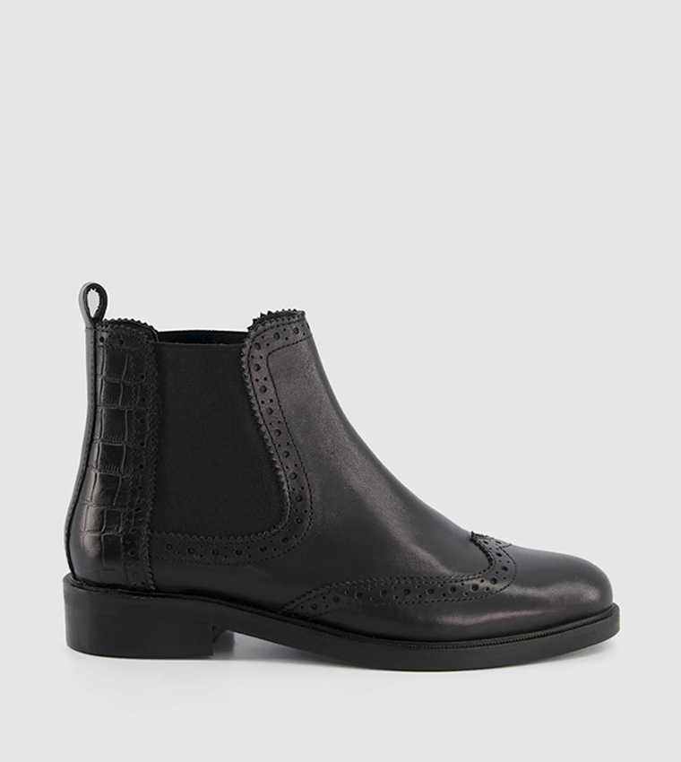 Dune quenton deals brogue chelsea boots