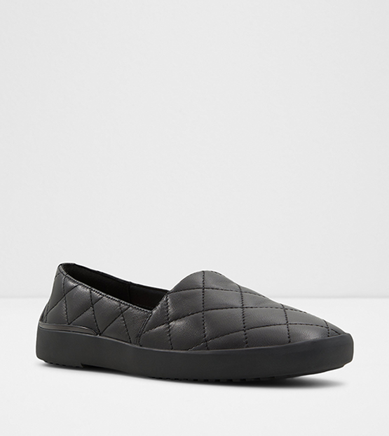 Black quilted slip hot sale ons