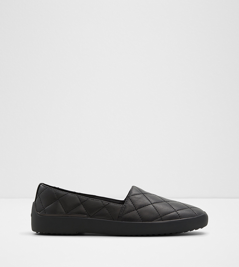 Quilted slip on sneakers clearance