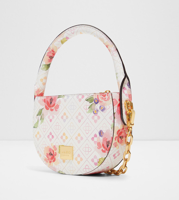 QUINNIE Floral Printed Shoulder Bag